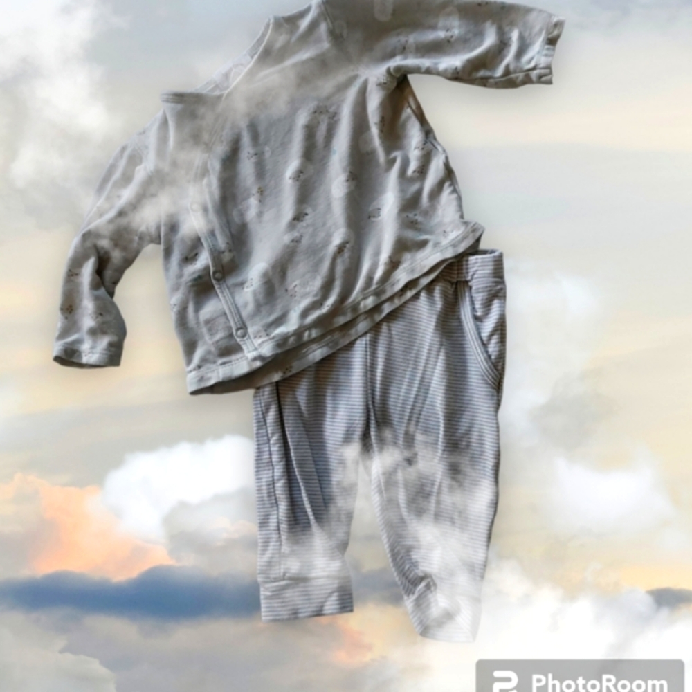 Angel Dear Take Me Hone Set of Shirt and Pants, Gender Neutral, Little Lambs